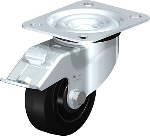 BLICKLE le-poev 80r-fi Lenkrolle, 8 cm Rad Durchmesser, 308 LB. Tragkraft