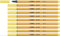 STABILO - Fineliner - point 88 - 10er Pack - gelb