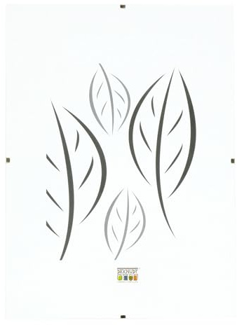 Deknudt Frames S200K9 Cadre Photo sous Verre en Verre 13 x 18 cm