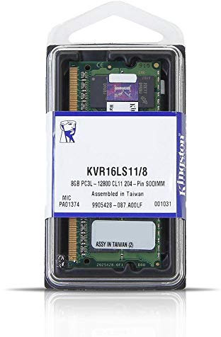 Memoria RAM Kingston KCP3L16SD8/8 CL11 8 GB PC3-12800 DDR3 SDRAM