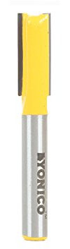 Yonico 14156q - Straight Router Bit, Cutting Diameter: 5/16, Cutting Height: 3/4 - 1/4 Shank