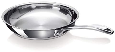 Beka 12068374 Chef Poêle à frire en acier inoxydable 26 cm, Blanc