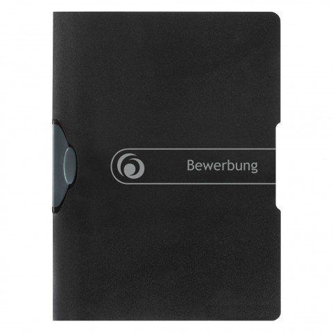 Herlitz Express-Clip 10er Pack A4 PP Bewerbung [ schwarz ]