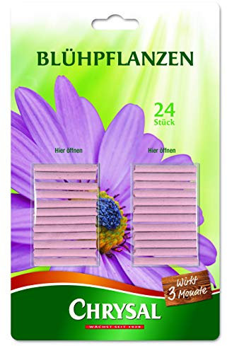Chrysal Blühpflanzen Düngestäbchen 24 Stück