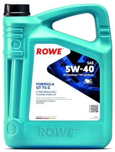 ROWE HIGHTEC FORMULA GT SAE 5W-40 TS-Z, 5 Liter