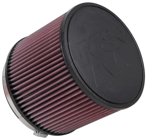 K&N RU-3060 KFZ und Motorrad Gummi Universalluftfilter | 152mm Flansch, 191mm Außendurchmesser, 152mm Höhe (RU-3060)