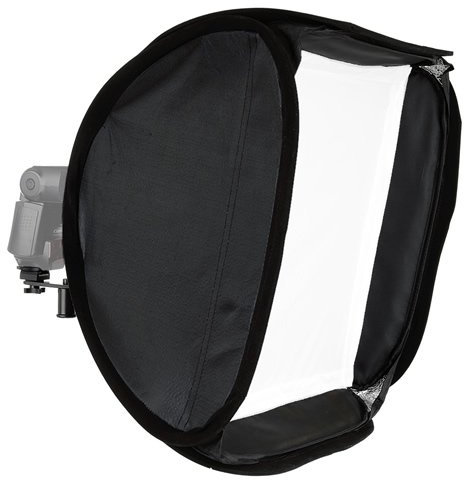 proxistar Mobile Softbox 60x60 für Kompaktblitz