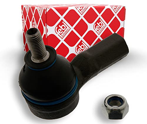 febi bilstein 24946 Spurstangenendstück mit Sicherungsmutter, 1 Stück | Kompatibel mit: HONDA CIVIC VII Coupe, CIVIC VII Hatchback, CIVIC VII Stufenheck, CR-V II