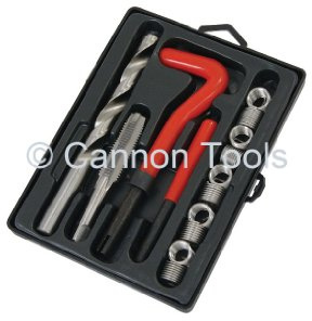 Neilsen CT2742 Thread Repair Kit M8 x 1.25 x 10.8mm 25pc for Restoring Damaged Threads