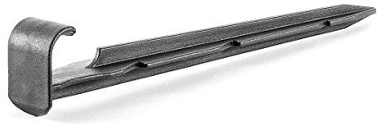 Conjunto de estacas para fijar la manguera de agua al suelo