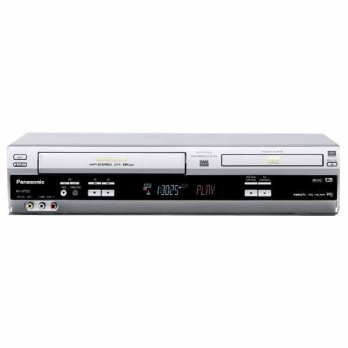 Panasonic NV-VP33EB-S DVD Player/Video Cassette Recorder