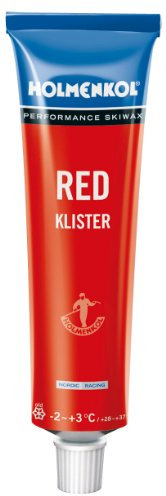 Holmenkol Unisex – Erwachsene Red Klister/Grip, rot, 60 ml