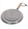 2 x SIMMER RING PAN MAT HEAT DIFFUSER FOR ELECTRIC OR GAS COOKER - DIAMETER 21cm