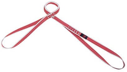 Mammut Erwachsene Standschlinge Belay 19.0, Red-White, 65 cm