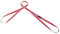 Mammut Erwachsene Standschlinge Belay 19.0, Red-White, 65 cm