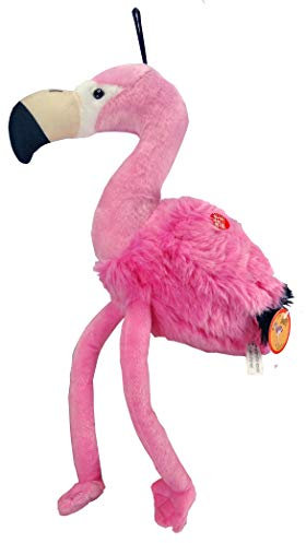 KDO-JOUETS.COM Peluche Musicale Flamant Rose