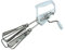 APOLLO Housewares 6319 Egg Beater Whisk, Plastic, Silver