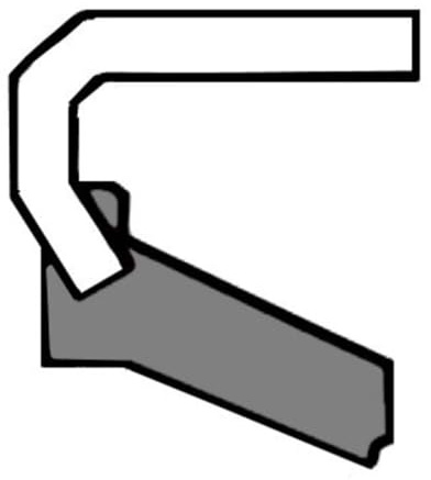 Corteco 19033733B Wellendichtring, Kurbelwelle