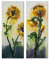 DPI Sonnenblumen - Ölbild auf Leinwand