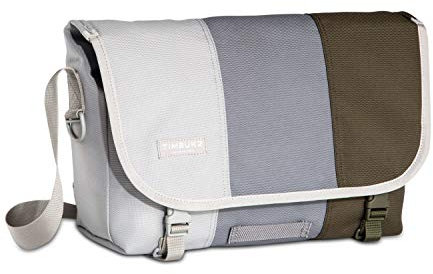 Timbuk2 Classic Dreifarbige Kuriertasche, Unisex, 1974, Asche, Größe S