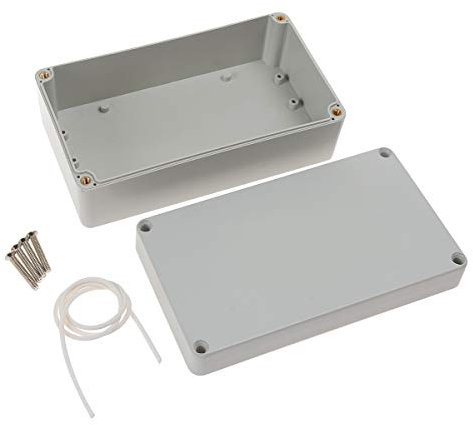 Saim Waterproof Junction Box, DIY Enclosure Box with Lid Eletrical Junction Box for Outdoor 158 x 90 x 60mm