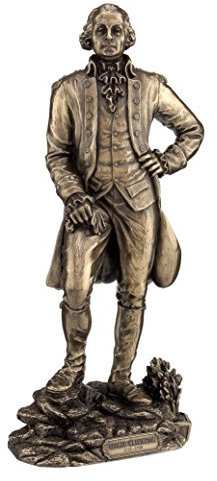 First President George Washington 11 Inch Cold Cast Bronze Statue Political Decoration