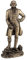 First President George Washington 11 Inch Cold Cast Bronze Statue Political Decoration