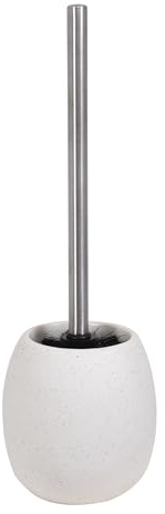MSV WC-Garnitur, Silber, White, 35x10x10 cm