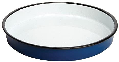 Olympia GM240 Emaille Serviertablett 45 x 320 mm, Stahlplatte, Restaurant kommerziell
