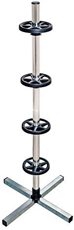 LAMPA 15956 Reifenständer | Reifen bis 225 mm, Stahlrohre, OEM 15956, verhindert Reifenverformung, schnelles Auf und Abbauen