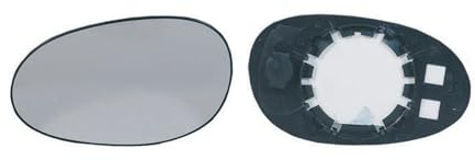 Alkar 6401010 Spiegelglas, Außenspiegel | Kompatibel mit: SMART FORTWO Cabrio, FORTWO Coupe, ROADSTER, ROADSTER Coupe
