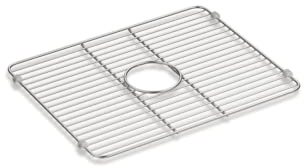 KOHLER 5137-ST Iron/Tones Sink Rack, 1.1 x 18.25 x 14.38 inches, Stainless Steel