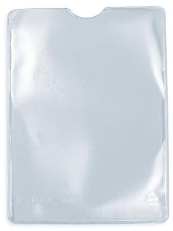 HERMA 5018 Ausweishülle transparent, 25 Stück, Ausweishalter zum Schutz für viele Dokumente & Unterlagen, Plastik Kartenhüllen Schutzhüllen Set, durchsichtig