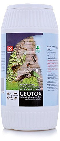 ADAMA Insetticida Geotox in Polvere Kollant Grammi 500 Orto E Giardino