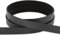 AURORIS - weiches flaches Band aus Lederimitat Farbe/Breite/Länge wählbar - Variante: schwarz/Breite 10mm / Länge 5m