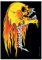 armardi Metallica Poster Fahne Skull & Flames