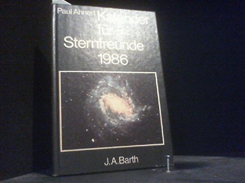 Kalender für Sternfreunde 1986