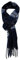 TigerTie - feiner Designer Schal in marine blau weiss grau kariert - Stoff Cashmink - made in Germany