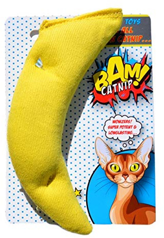 BAM Catnip Banana | 100% American Strong Catnip