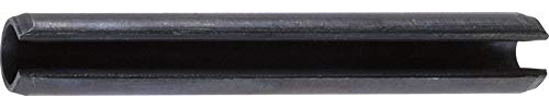 Spannhülse DIN 1481 / ISO 8752, 6,0x60, Stahl blank (schwarz) Werkstoff:Stahl blank (schwarz) L:60