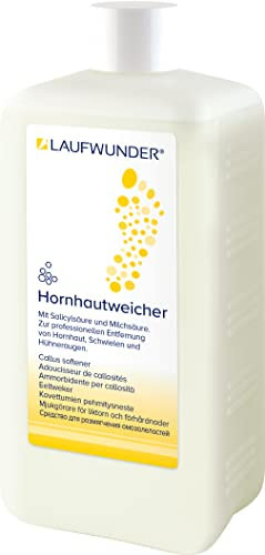 Laufwunder Hornhautweicher hilft Hornhaut und Hühneraugen zu entfernen, 1000 ml