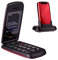 TTfone Star Big Button Simple Easy To Use Flip Mobile Phone Pay As You Go (O2 PAYG, Red)