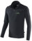 Black Crevice Herren Fleece Skirolli, schwarz/grün, 3XL