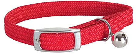 Polytrans Collier Chat Elastique Rouge
