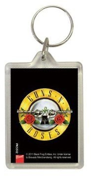 Guns N Roses - Schlüsselanhänger Classic Logo (in 4 cm x 9 cm)