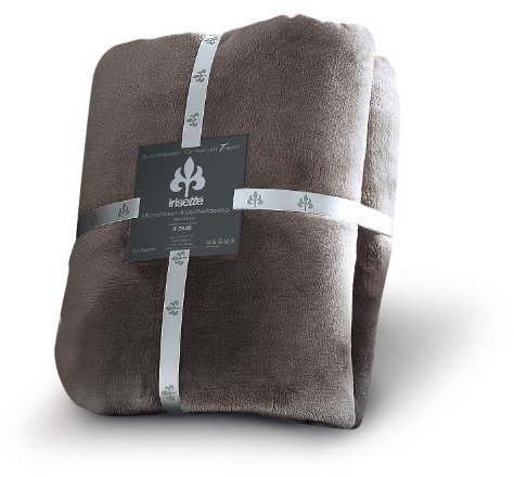 Irisette 8900 - 12 Castel Uni Kuscheldecke / 150 x 200 cm, grau