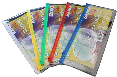 Gleitverschlusstaschen DIN lang farblich sortiert