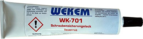 WEKEM Schraubensicherungslack (rot)