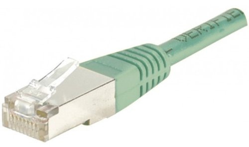Dexlan 244570 22,96ft Cat6 RJ45 FTP Patch Cable - Green