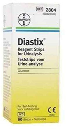 Diastix, Urine Glucose Test Strips, 50 Count